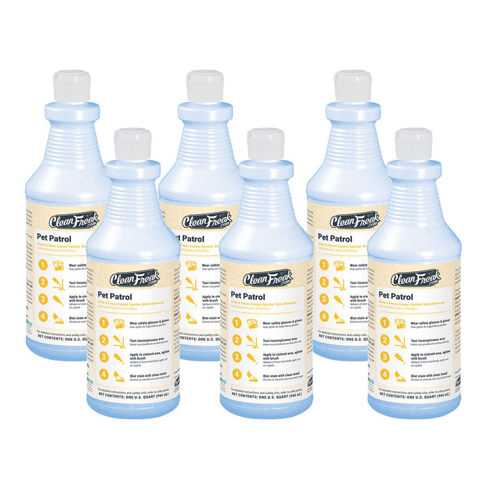 CleanFreak® 'Pet Patrol' Bacterial Enzymatic Pet Stain Spotter & Remover - 6 Quarts