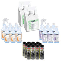 Assorted Carpet Cleaning Chemical Package for Professional Use Thumbnail