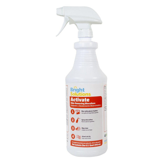Bright Solutions® 'Activate' Enzyme Solution - Quart Bottle with Sprayer Thumbnail