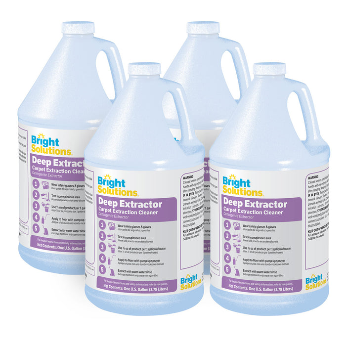 Bright Solutions® ‘Deep Extractor’ Carpet Extraction Cleaner (1 Gallon Bottles) - Case of 4 Thumbnail