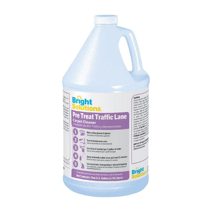 Bright Solutions® Pre Treat Traffic Lane Carpet Cleaner - Gallon Bottle Thumbnail