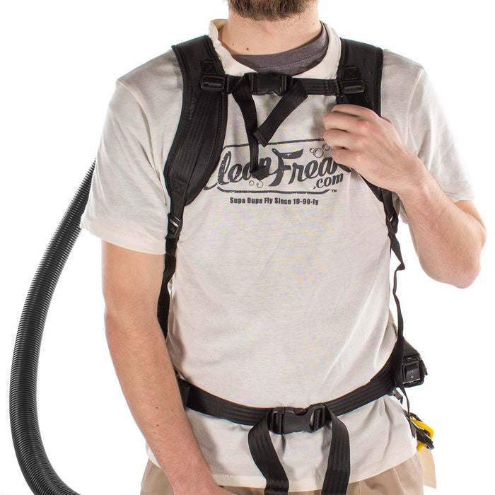 ProTeam Super Coach Backpack Vacuum - straps on Thumbnail