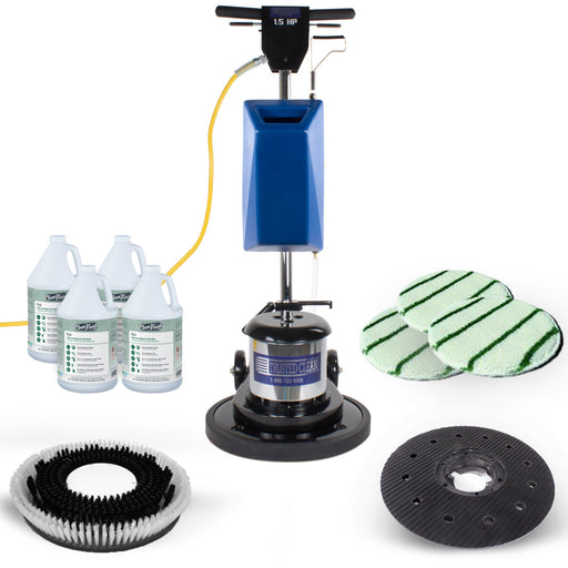 Trusted Clean Basic Carpet Bonnet Cleaning Floor Buffer Package Thumbnail