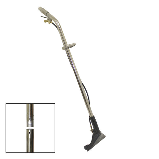 12" Adjustable Head, 2 pc Carpet Wand w/ Single Small Jet Tip (#02 Orifice) Thumbnail