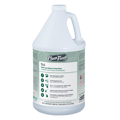 CleanFreak® 'TLC' Traffic Lane Carpet Scrubbing Cleaner & Pre-Spray Spotter - 1 Gallon Bottle Thumbnail