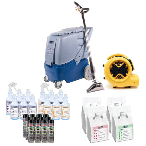 Trusted Clean 'Deluxe' Portable Commercial Carpet Cleaning Machine & Chemicals Package Thumbnail