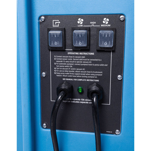On/Off Switches on the Dri-Eaz HVE 3000 Flood Pumper Thumbnail