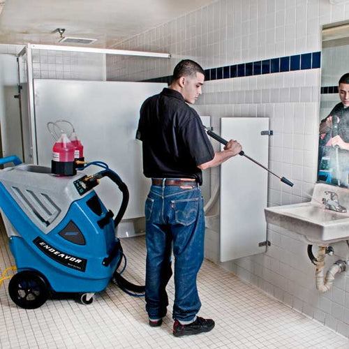 Cleaning a Sink with the EDIC Endeavor Dual Purpose Carpet & Tile Cleaning Extractor Thumbnail
