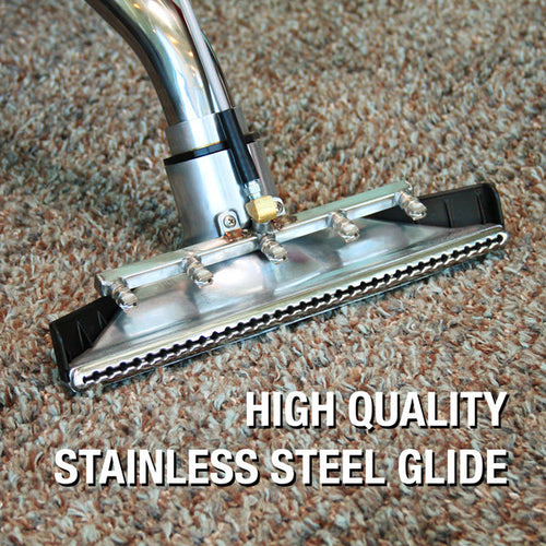 High Quality Stainless Steel Glide on the Mytee Bentley Titanium Carpet Cleaning Wand Thumbnail