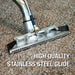 High Quality Stainless Steel Glide on the Mytee Bentley Titanium Carpet Cleaning Wand Thumbnail