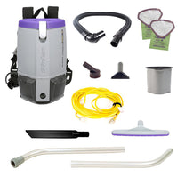 ProTeam Super Coach Pro 6 Quart Backpack Vacuum (#107308) with Xover Tool Kit, Accessories and Bags Thumbnail