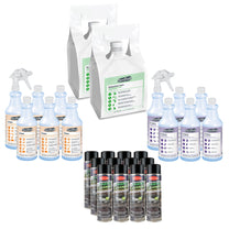 Assorted Carpet Cleaning Chemical Package for Professional Use Thumbnail