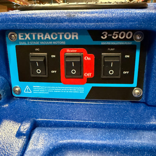 On/Off Switches on the Sandia Sniper 500 PSI Carpet Extractor Thumbnail
