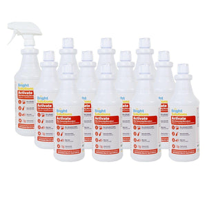 Bright Solutions® 'Activate' Enzyme - Case of 12 quarts with 1 Sprayer