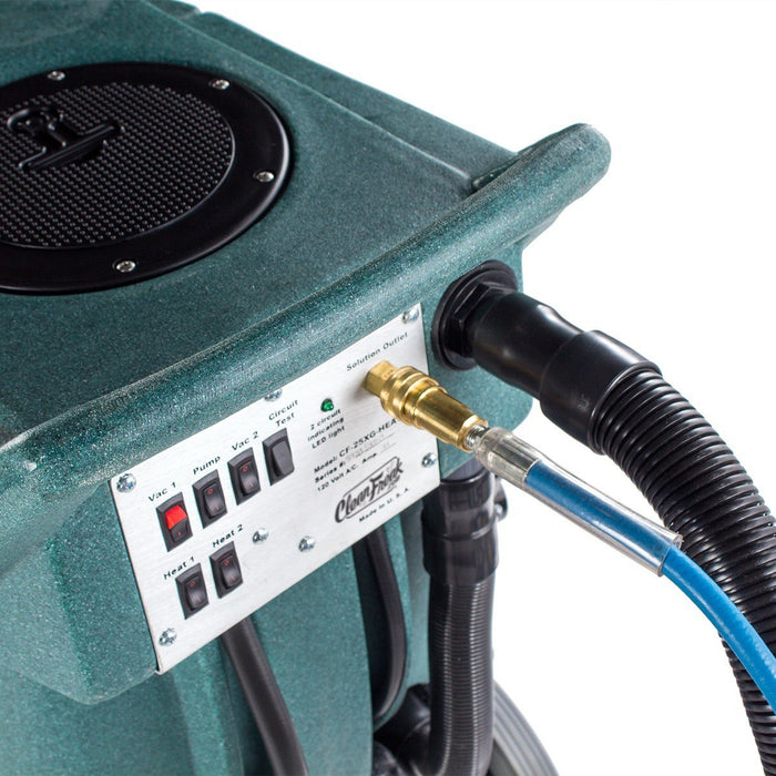 Heated 500 PSI Portable Extractor - Connections