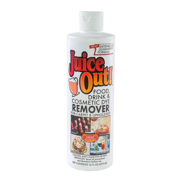 Juice Out! Food, Drink & Cosmetic Dye Stain Remover for Carpet & Upholstery - 12 Quarts