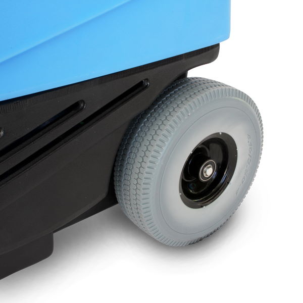 Back Wheels of Mytee® 2002CS Heated Carpet Extractor