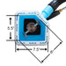 Mytee® Handheld Spinner® for Countertop Tile & Grout Dimensions