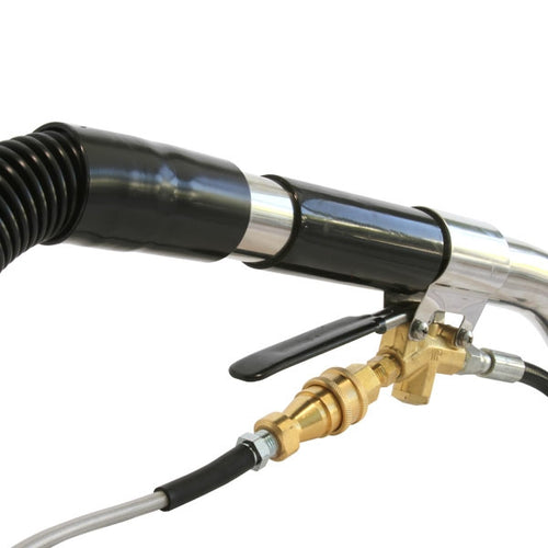 Mytee Carpet Wand Handle with Quick Disconnect & Vac Hose Connected Thumbnail