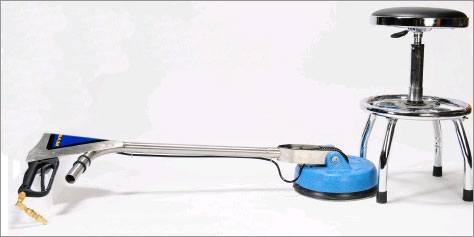 The swivel head rotates to get very close to the ground and under most furniture. Thumbnail