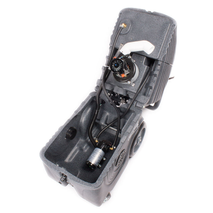 Clamshell Opens for Easy Maintenance