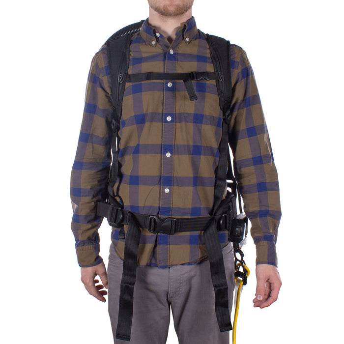 ProTeam 10 Quart Backpack Vac - on front