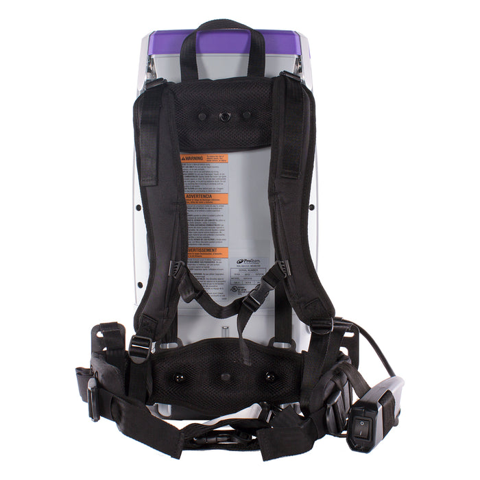 ProTeam 10 Quart Backpack Vac - harness