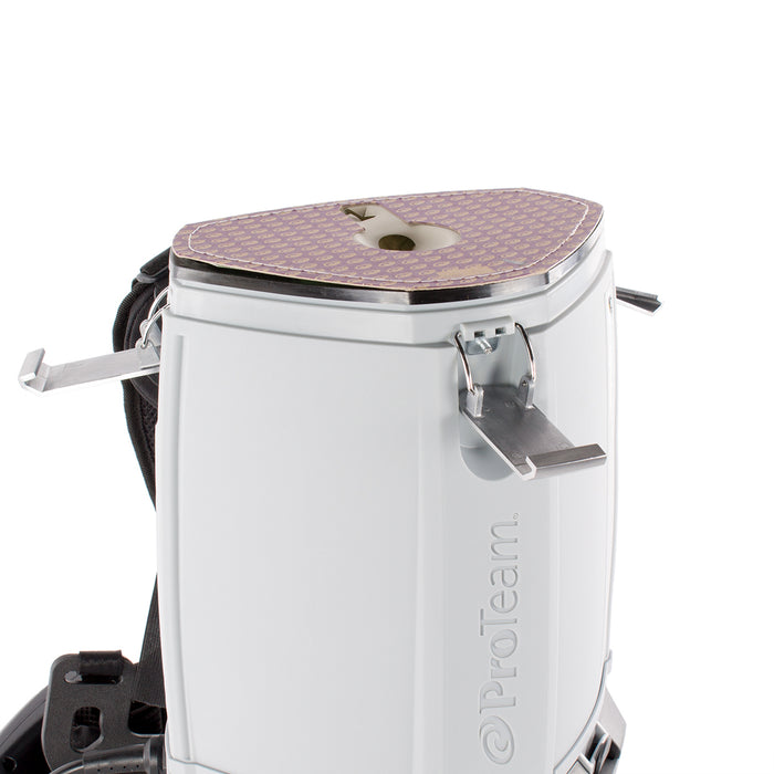 ProTeam® Super Coach Pro 6 Quart Backpack Vac - Top of Canister