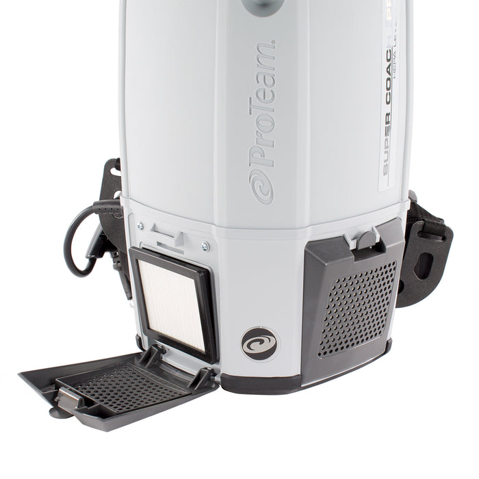 Filters on the ProTeam® Super Coach Pro 6 Quart Backpack Vac