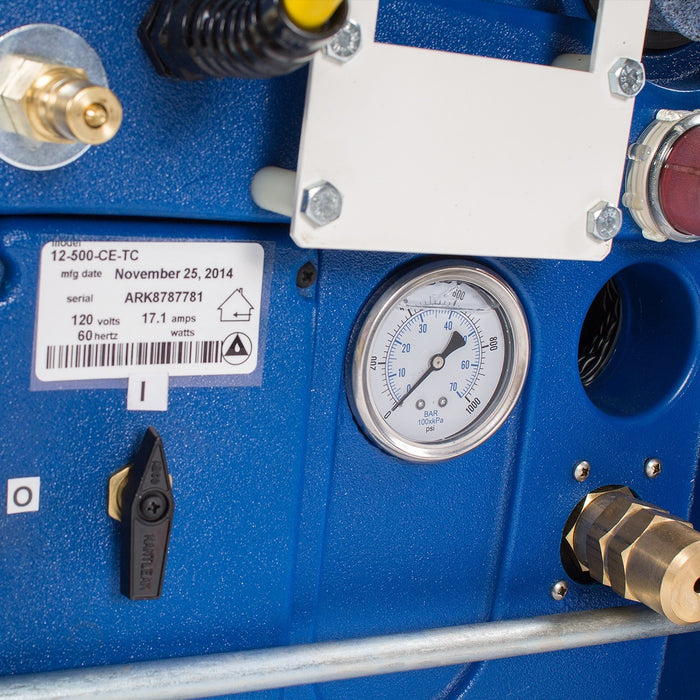High Pressure Carpet Cleaning Machine - pressure gauge