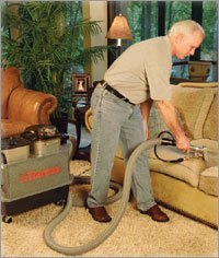 Carpet Detailing Machine in action 