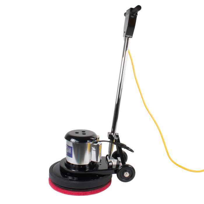 Industrial Floor Polisher Machine 17 with (1 Tank + 2 Brushes + 1 Pad  Holder ) ,1.5 HP BF522
