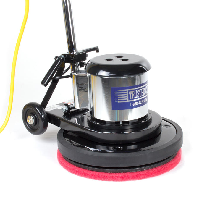 Industrial Floor Polisher Machine with (1 Tank + 2 Brushes + 1 Pad Holder)  ,1.5 HP